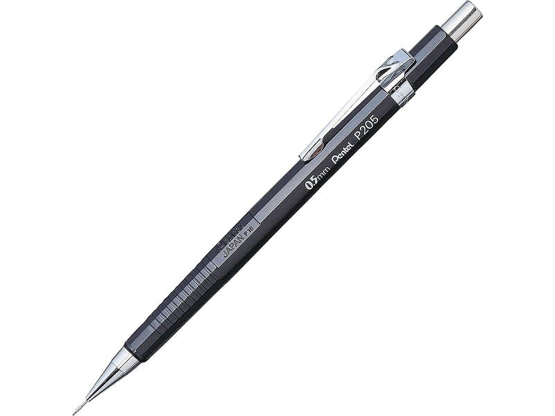 Pentel Sharp Mechanical Pencil (0.5mm), Fine Line, Black Barrel, Pack of 2 (P205BP2) - Image 4